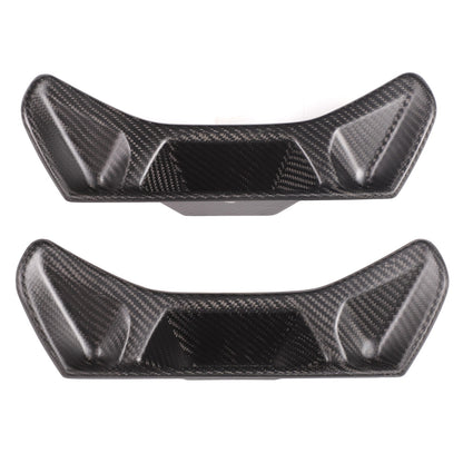 Matte Real Carbon Fiber Seat Back Trim Cover For Toyota Supra A90 2019+ 7