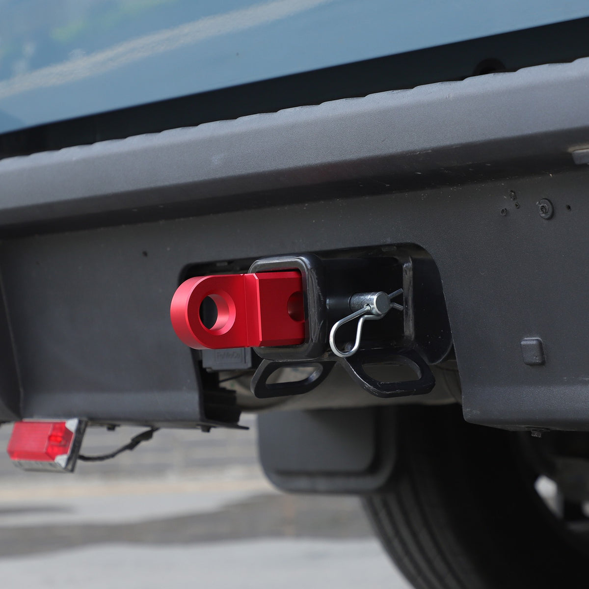 Red Alloy Trailer Mount Receiver Hitch Tow Hook For Ford Maverick 2022+ US 13