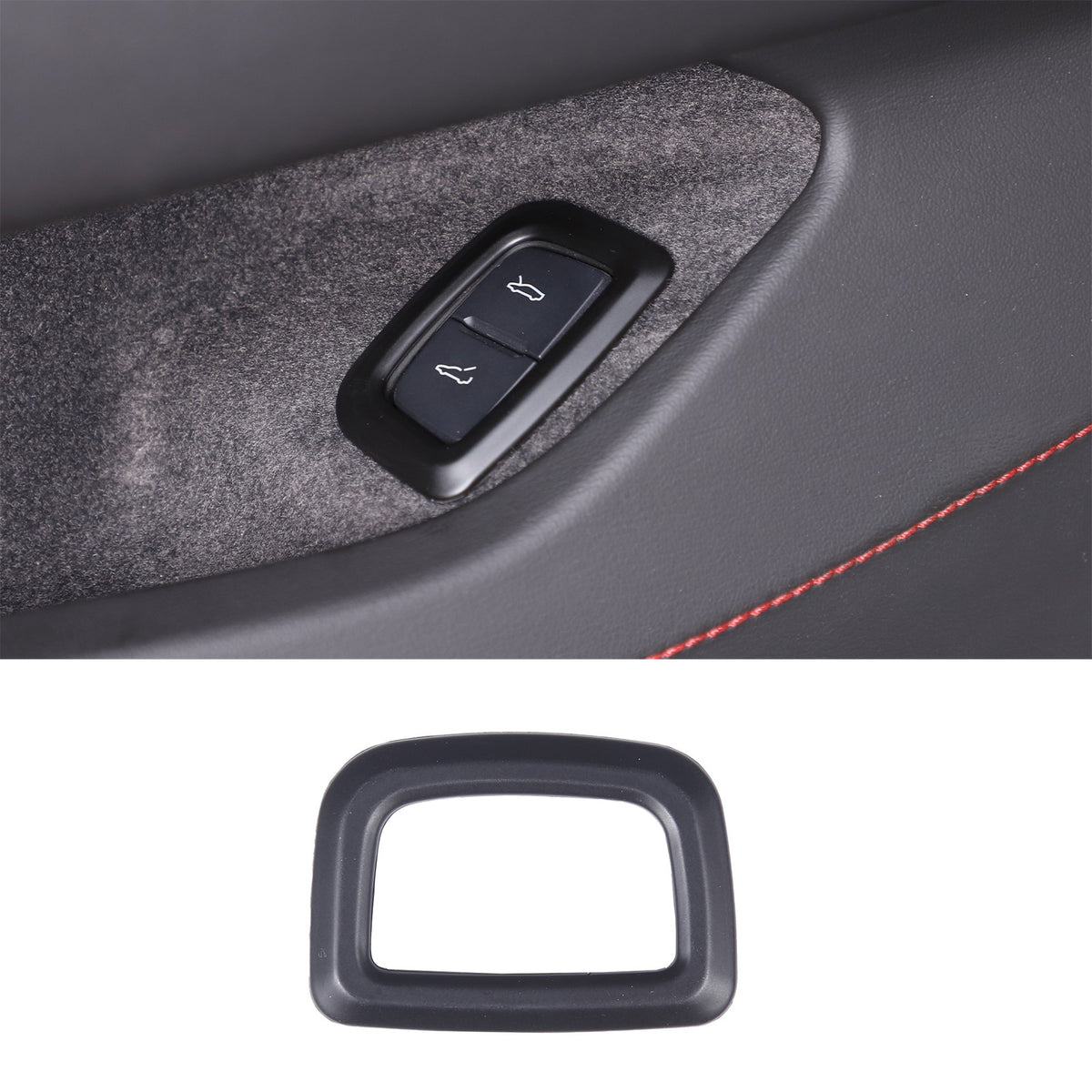 Matte Black ABS Full Interior Set Cover Trim Kit For Corvette C8 2020-25 - Styles 6-10 35