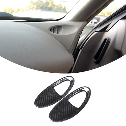 Real Carbon Fiber Side Air Vent Cover Trim For Nissan 350Z Z33 2003-2006 2
