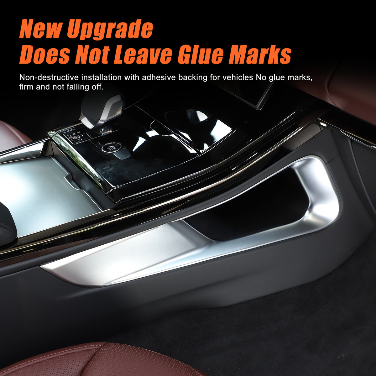 Silver ABS Center Console Gear Shift Strip Trim For Range Rover Sport 23+ 19