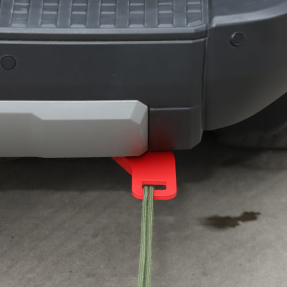 Red Rear Bumper Right Side Tow Hook For Toyota Land Cruiser Prado LC250 2024+ 16