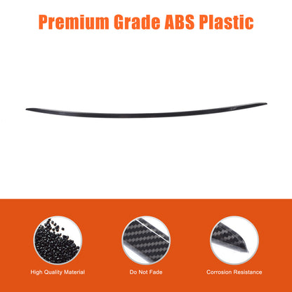 ABS Carbon Fiber Front Center Bumper Trim For LR Range Rover Sport L461 2023+ 6