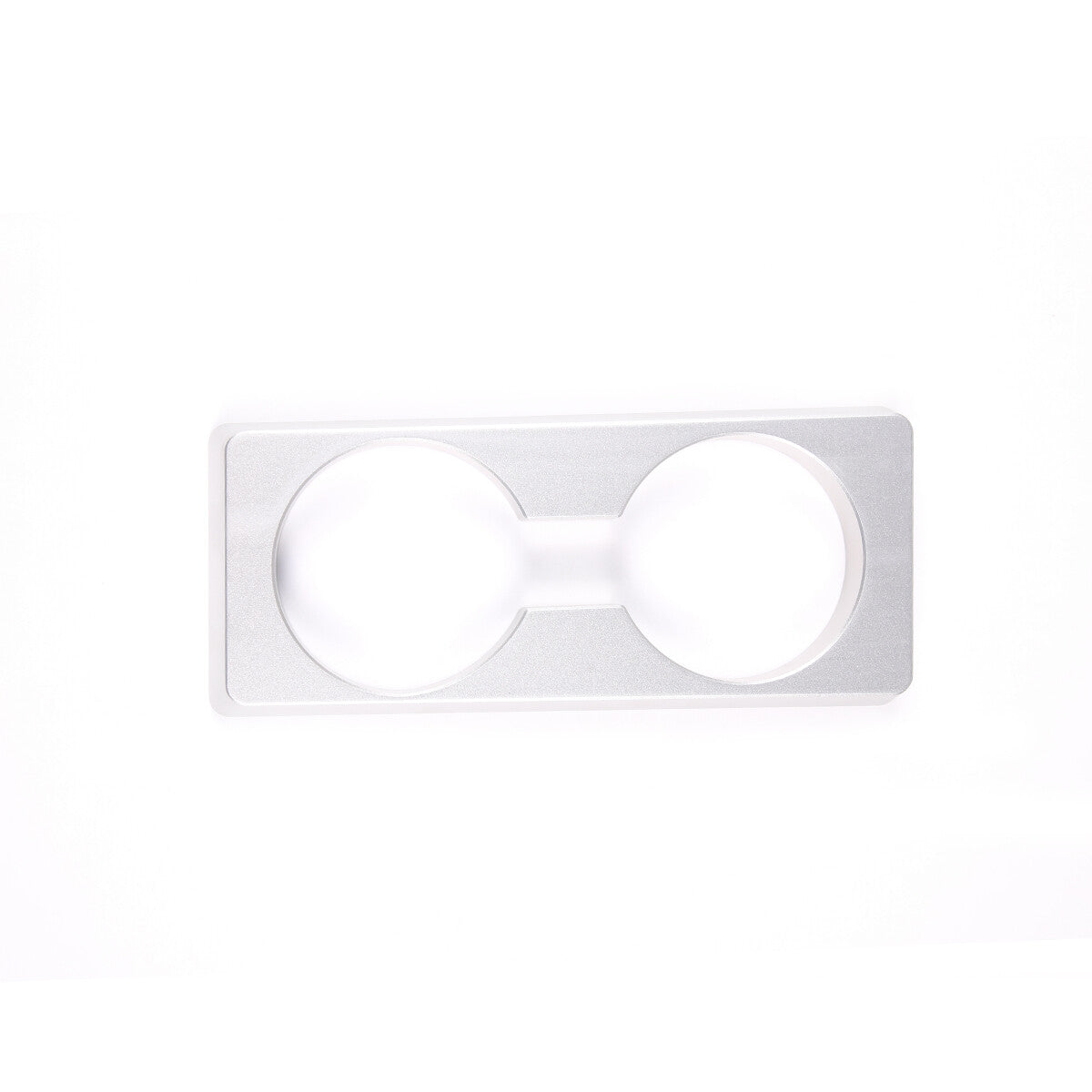 Silver Alloy Front Water Cup Holder Cover Trim For Hummer H2 2003-2007 7