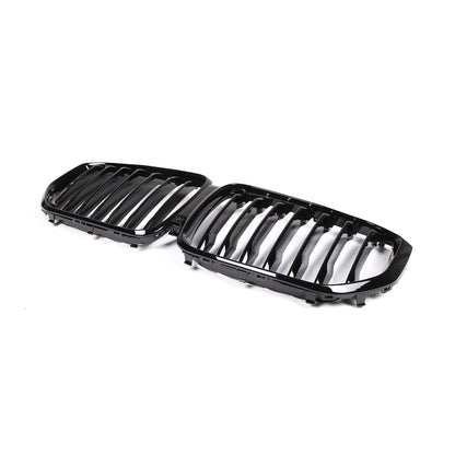 Replace Glossy Black Front Kidney Grille For BMW X5 G05 2019-2022 2023 9