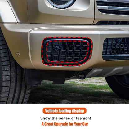 Silver Front Bumper Side Air Intake Trim For Benz G-Class W463 G550 G63 25+ US 7