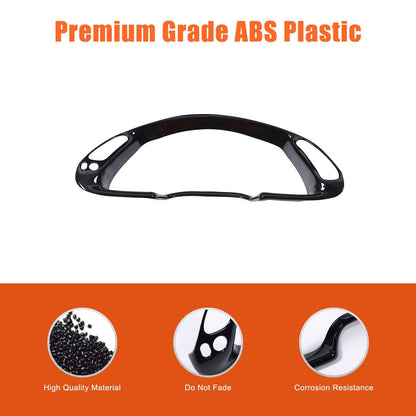 ABS Carbon Fiber Interior Dashboard Frame Trim Cover For Corvette C5 1998-2004 10