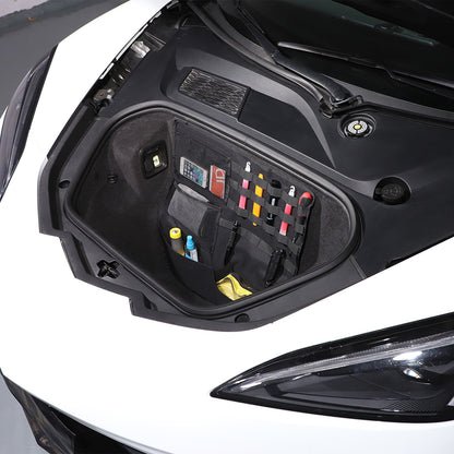 Center Console Seat Frunk Rear Trunk Storage Bag Tray For Corvette C8 20-26 82