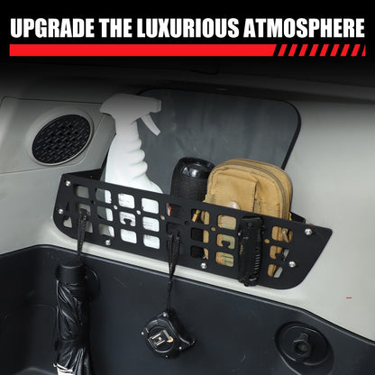 Trunk Left & Right Side Window Storage Molle Panel For Toyota FJ Cruiser 07-21 13