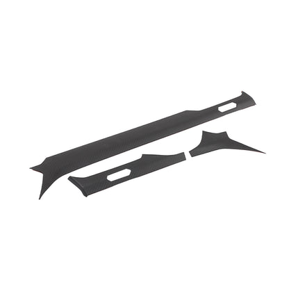 Matte Real Dry Carbon Fiber Center Console Panel Trim For Lamborghini URUS 18-23 8