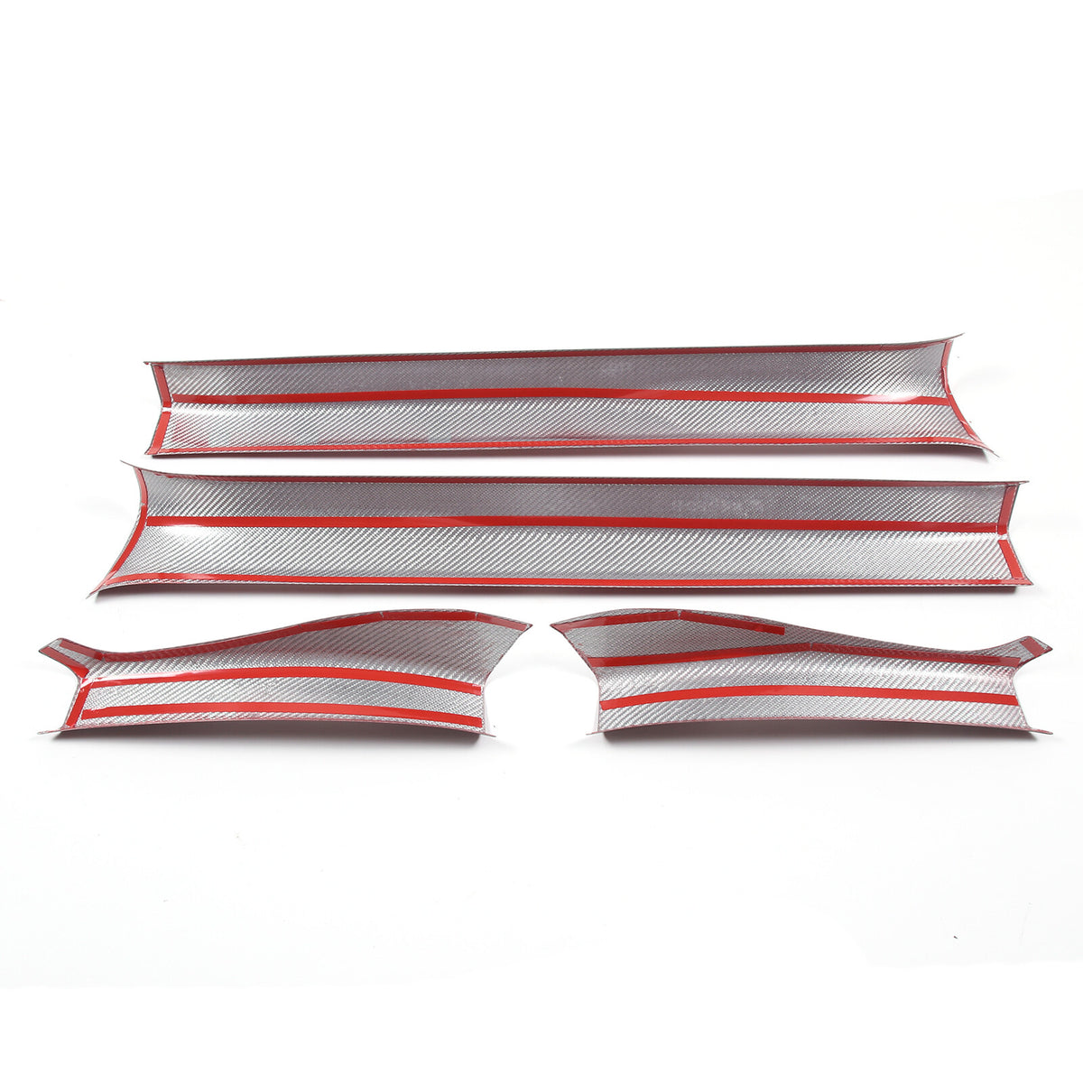 Red Real Carbon Fiber Interior Trim for Corvette C8 20-25 149