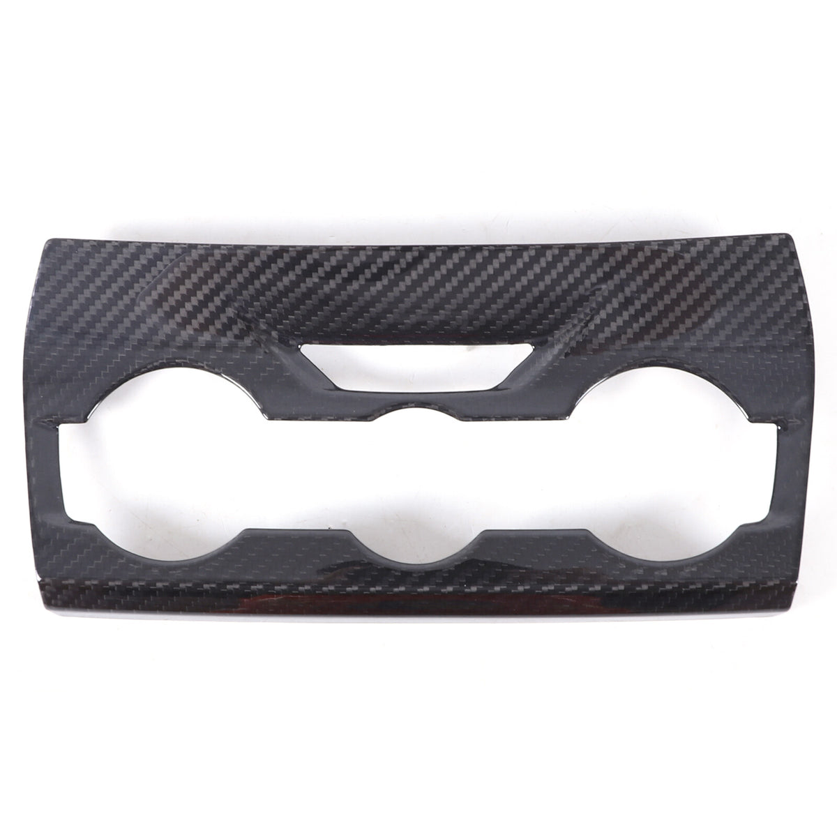 Real Carbon Fiber Air Condition Panel Trim Cover for Subaru Forester 19-24 3
