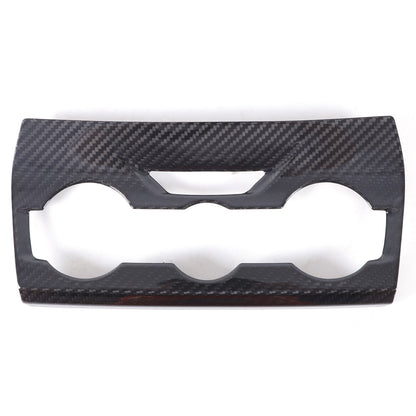 Real Carbon Fiber Air Condition Panel Trim Cover for Subaru Forester 19-24 3