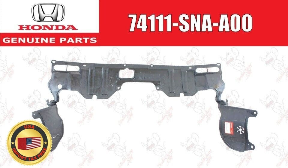 Honda Civic Lower Front Splash Shield 2006-2011 74111-SNA-A00 OEM Genuine 1