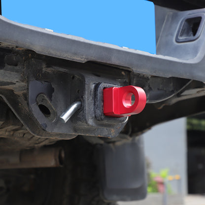 Red Aluminum Alloy Trailer Mount Receiver Hitch Tow Hook For Toyota Tacoma 16-22 11