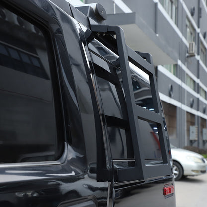 Alloy Rear Roof Climbing Ladder Rack Window Molle Panel For Hummer H2 2003-09 81
