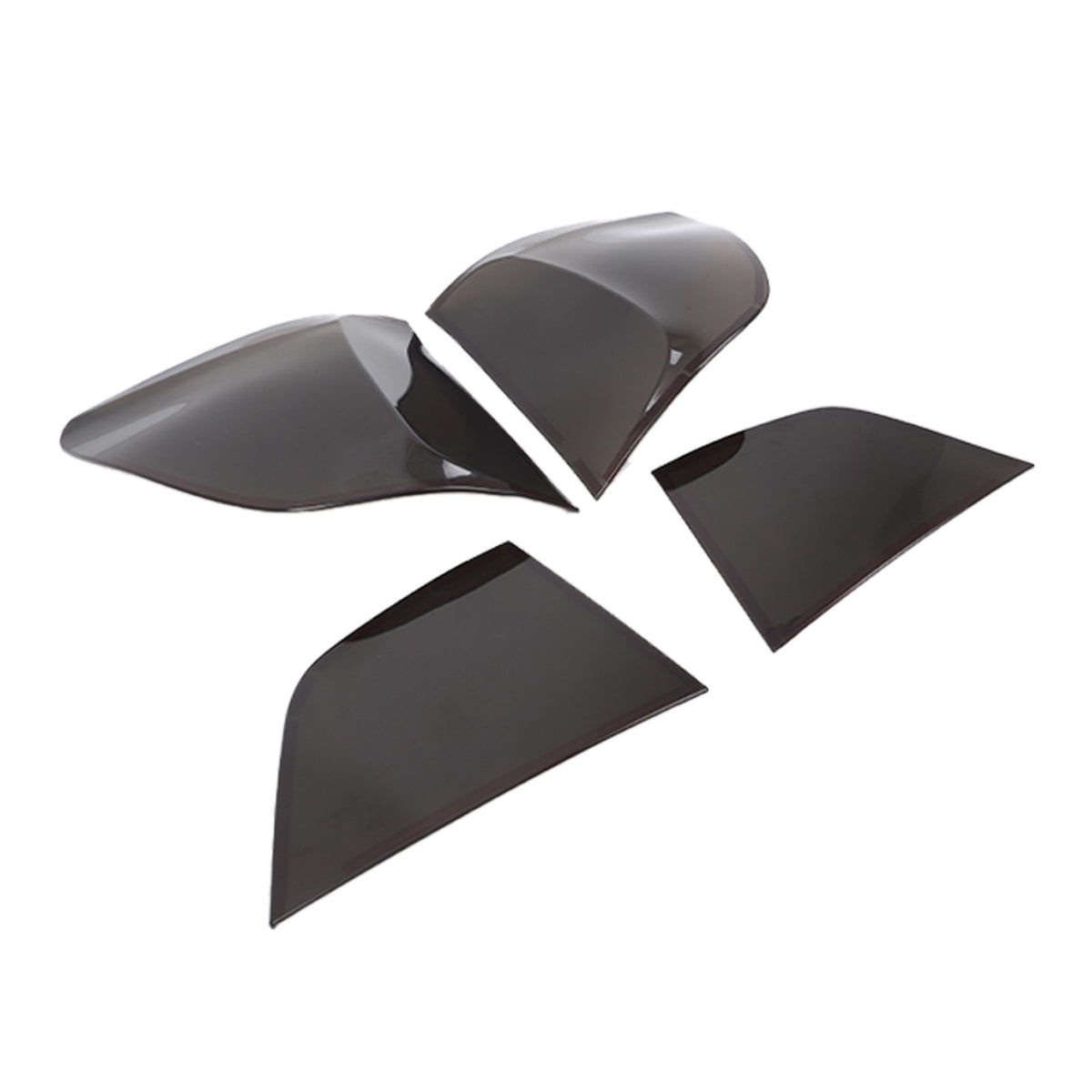 Black Smoked Gray ABS Taillight Cover Trim For BMW X3 F25 2011-2017 US 7