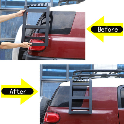 Right Side Window Step Ladder Roof Rack Access for Toyota FJ Cruiser 2007-21 US 8