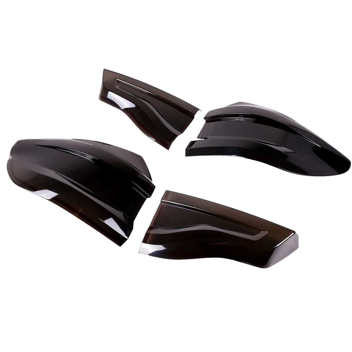 For BMW X3 G01 2018-2021 Smoke Black ABS Rear Tail Light Lamp Guards Cover Trim 8