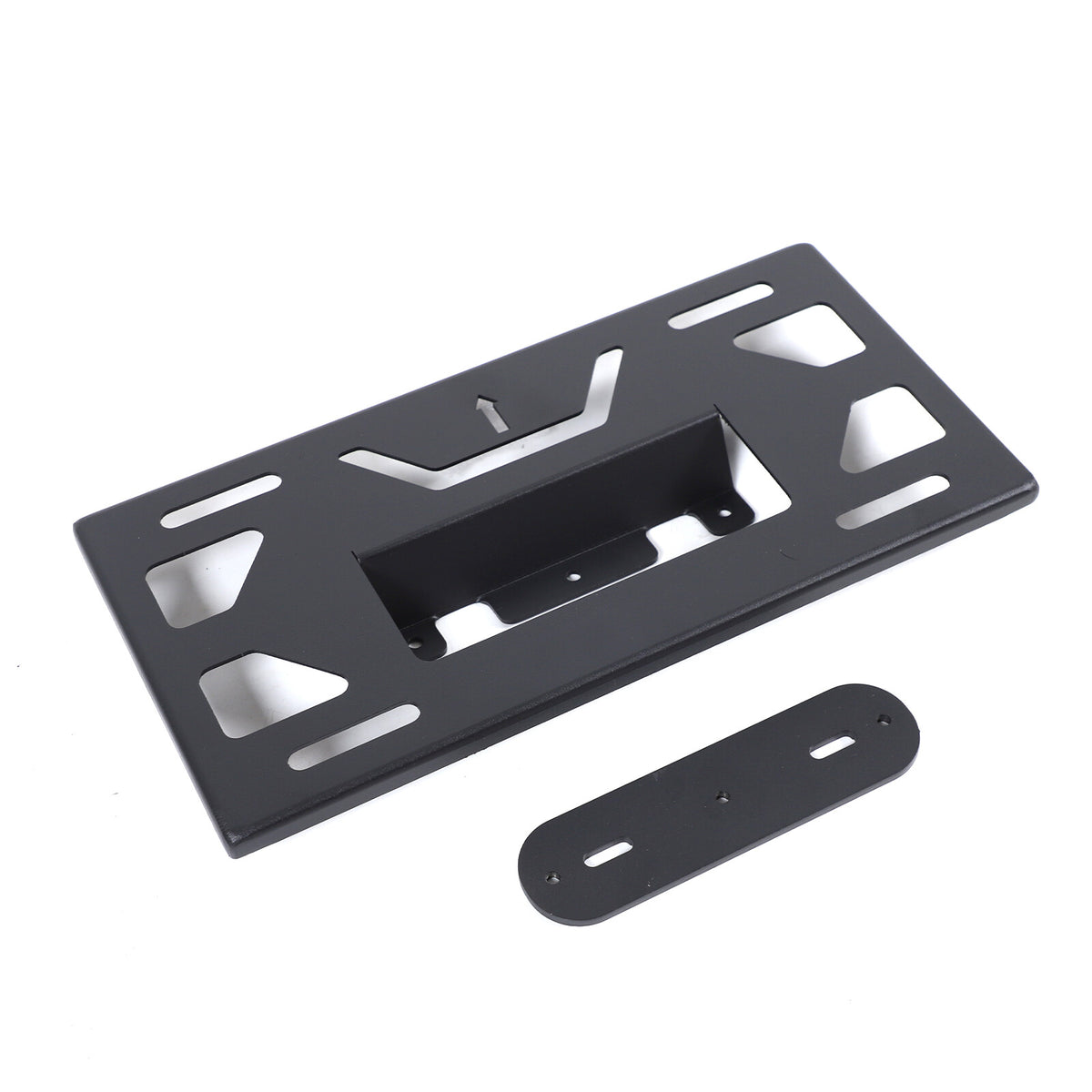 Front Bumper Tow Hook License Plate Mount Bracket For LR Defender L663 20-24 US 4