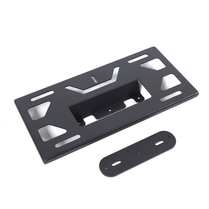 Front Bumper Tow Hook License Plate Mount Bracket For LR Defender L663 20-24 US 4