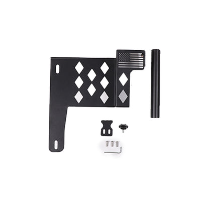 US Flag Tailgate flagpole Antenna Bracket Holder Mount For Toyota FJ Cruiser 07+ 12