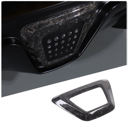 Forged Carbon fiber Rear lower Bumper brake light frame For Toyota Supra 2019-24 18