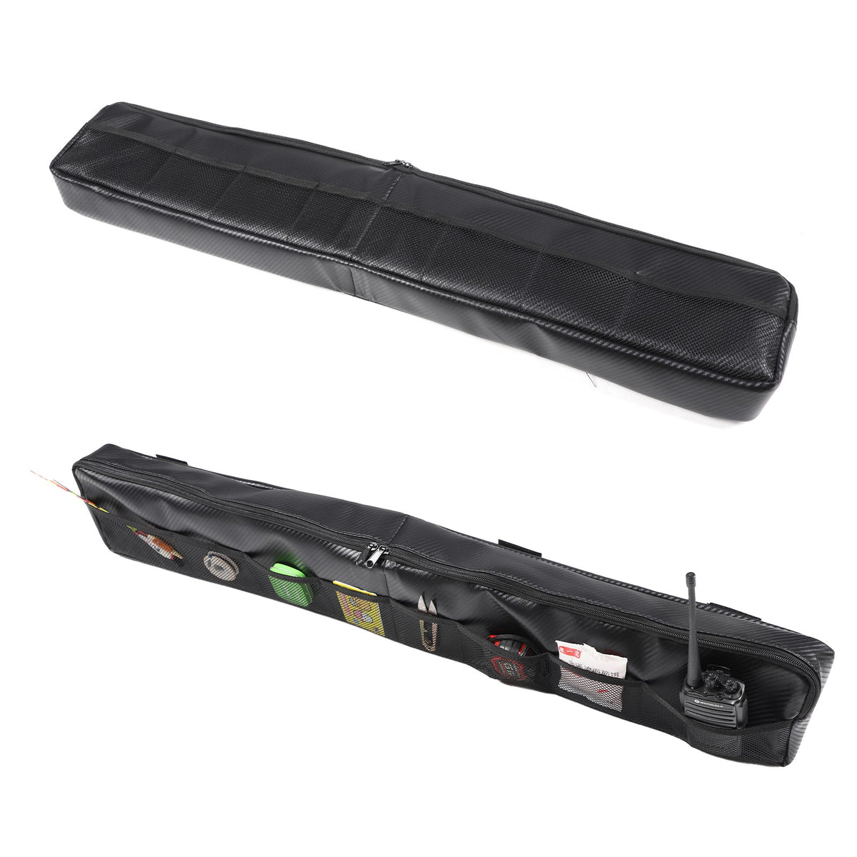 Carbon Fiber ABS Tailgate Trunk Storage Bag Tray For Toyota FJ Cruiser 07-21 US 18