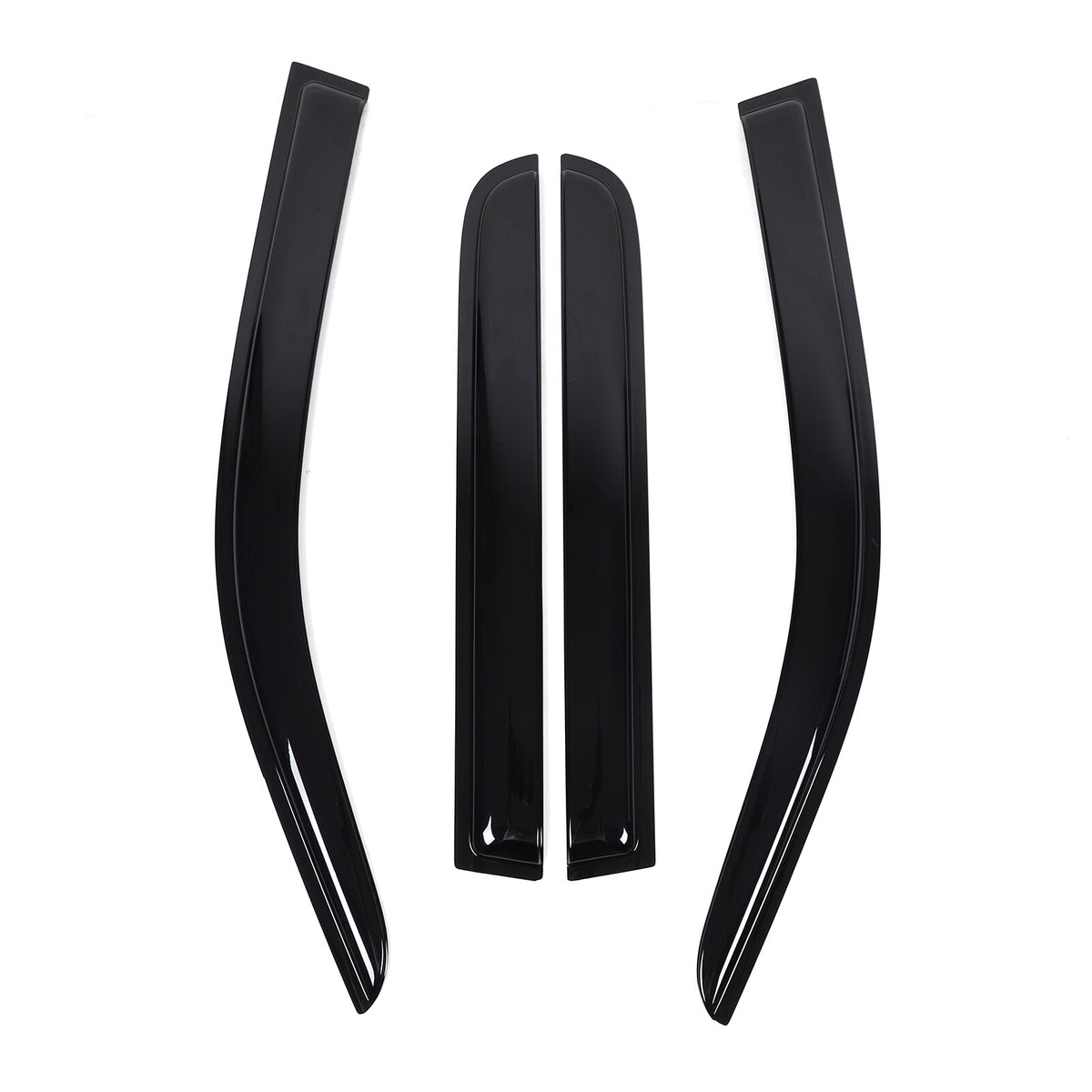 Window Rain Guards Visor Rain Guard Wind Deflectors For Ford Maverick 2022-2024 10