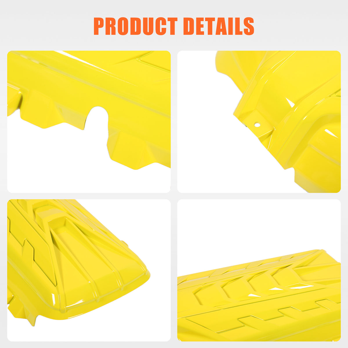 Yellow Replacement Engine hood panel Trim Cover For Corvette C8 2020-26 US 20