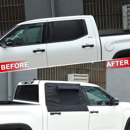 Rear Window Sun Shade Sun Visor Protector Sunshade For Toyota Tundra 2022+ 3