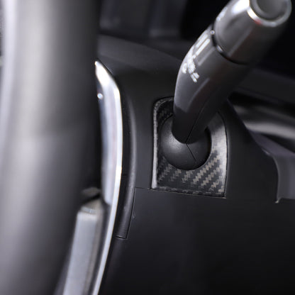 Matte Real Carbon Fiber Interior Exterior Trim Cover For Corvette C8 2020-25 94