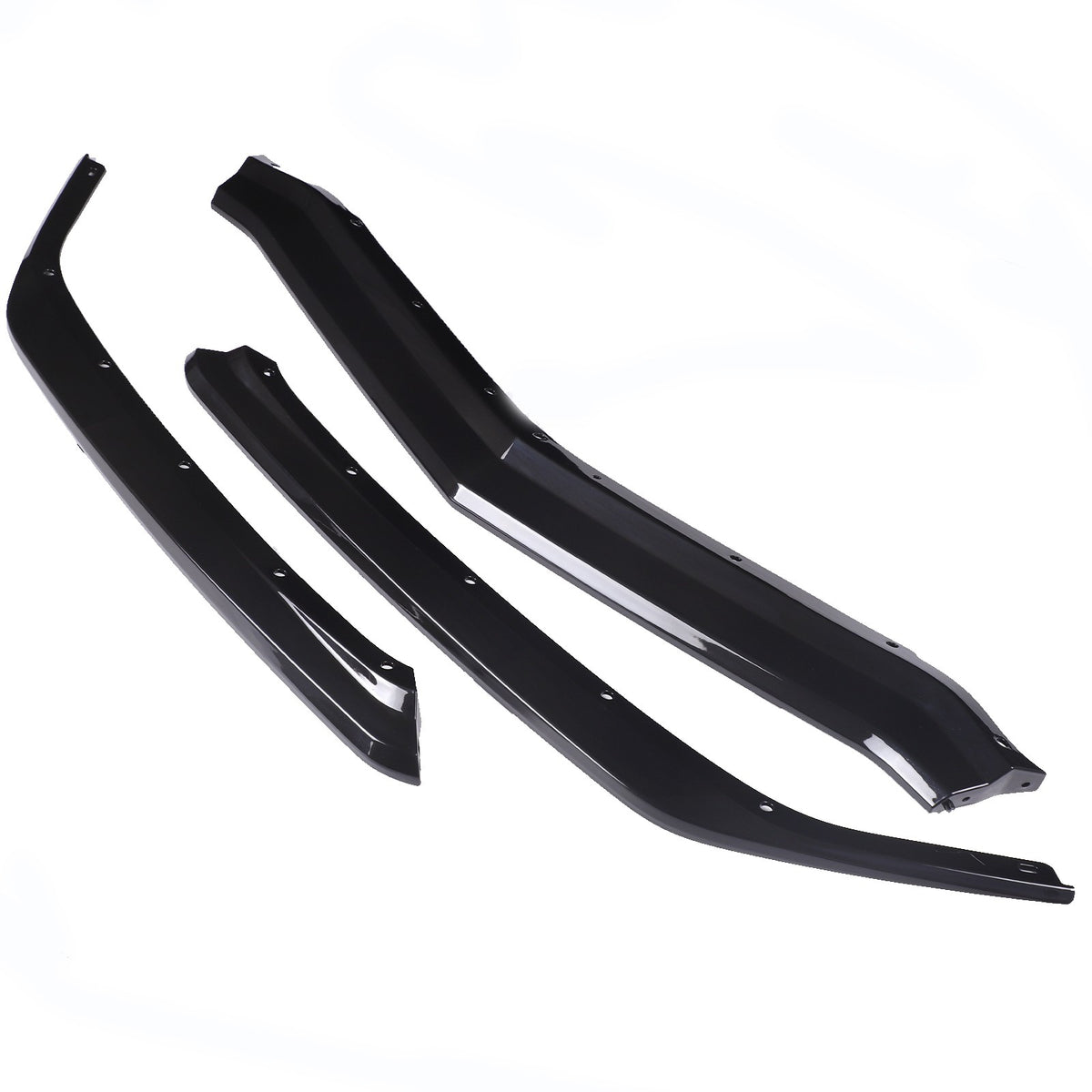 Replacement Black Front Bumper Lip Kit Splitter Exterior For Corvette C8 20+ US 13