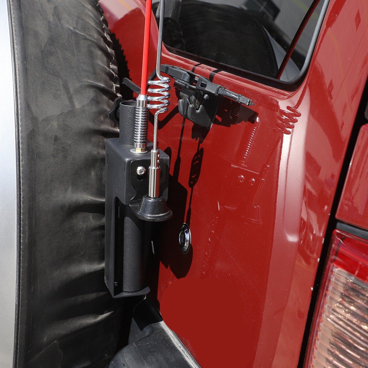 Tailgate flagpole Antenna Bracket Holder Mount For Toyota FJ Cruiser 2007-21 2