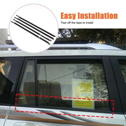 Replacement Rubber Window Outer Seal Strip For Toyota Prado LC150 2010-2020 US 21