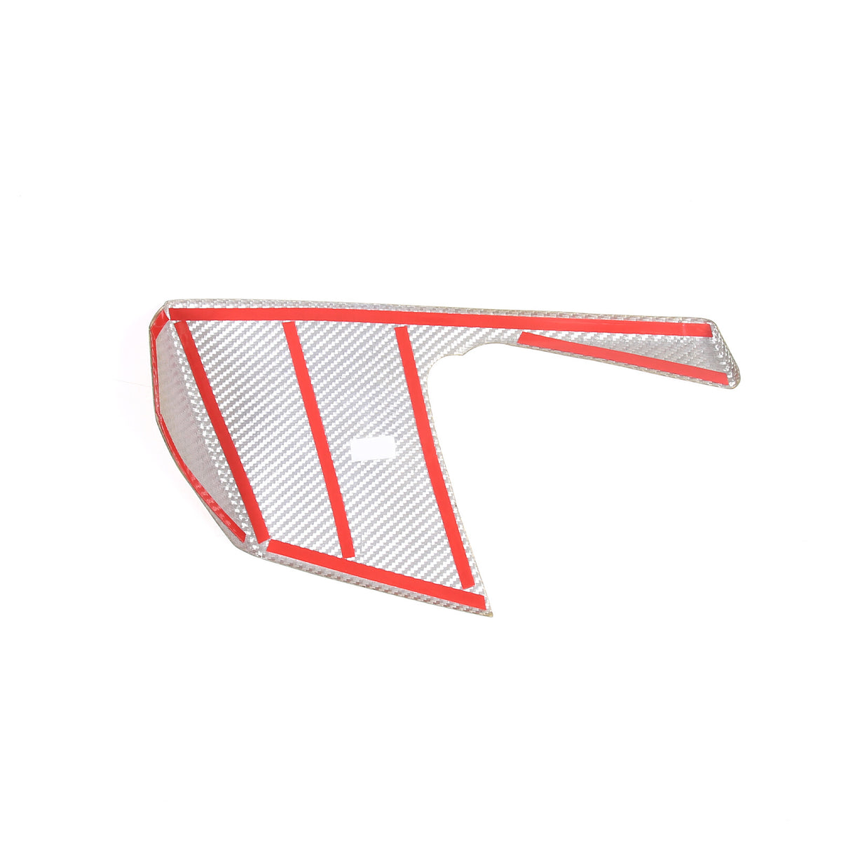 Yellow Carbon Fiber Car Driver Side Dashboard Cover Trim For Corvette C8 20-25 3