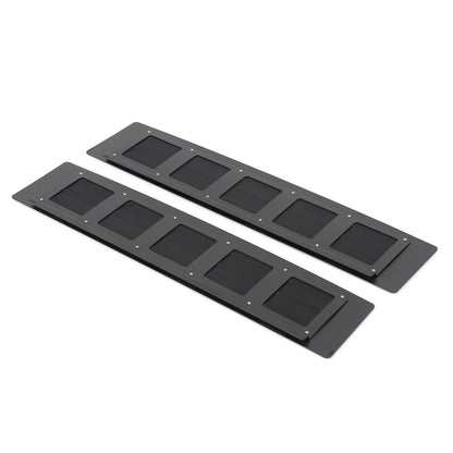 Aluminum Rear Door Window Louver Air Vent Panel Trim For Ford Ranger T7 15-22 US 22