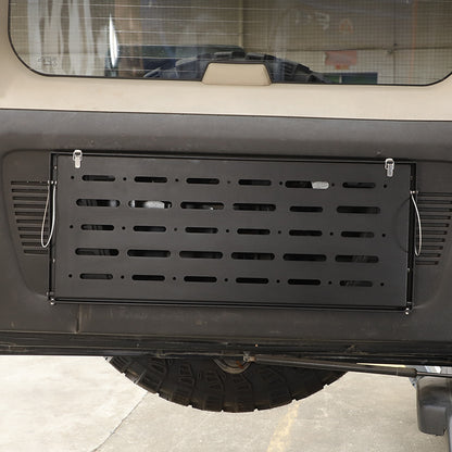 Tailgate Table Foldable Rear Door Storage Cargo Shelf For Hummer H3 2005-09 7
