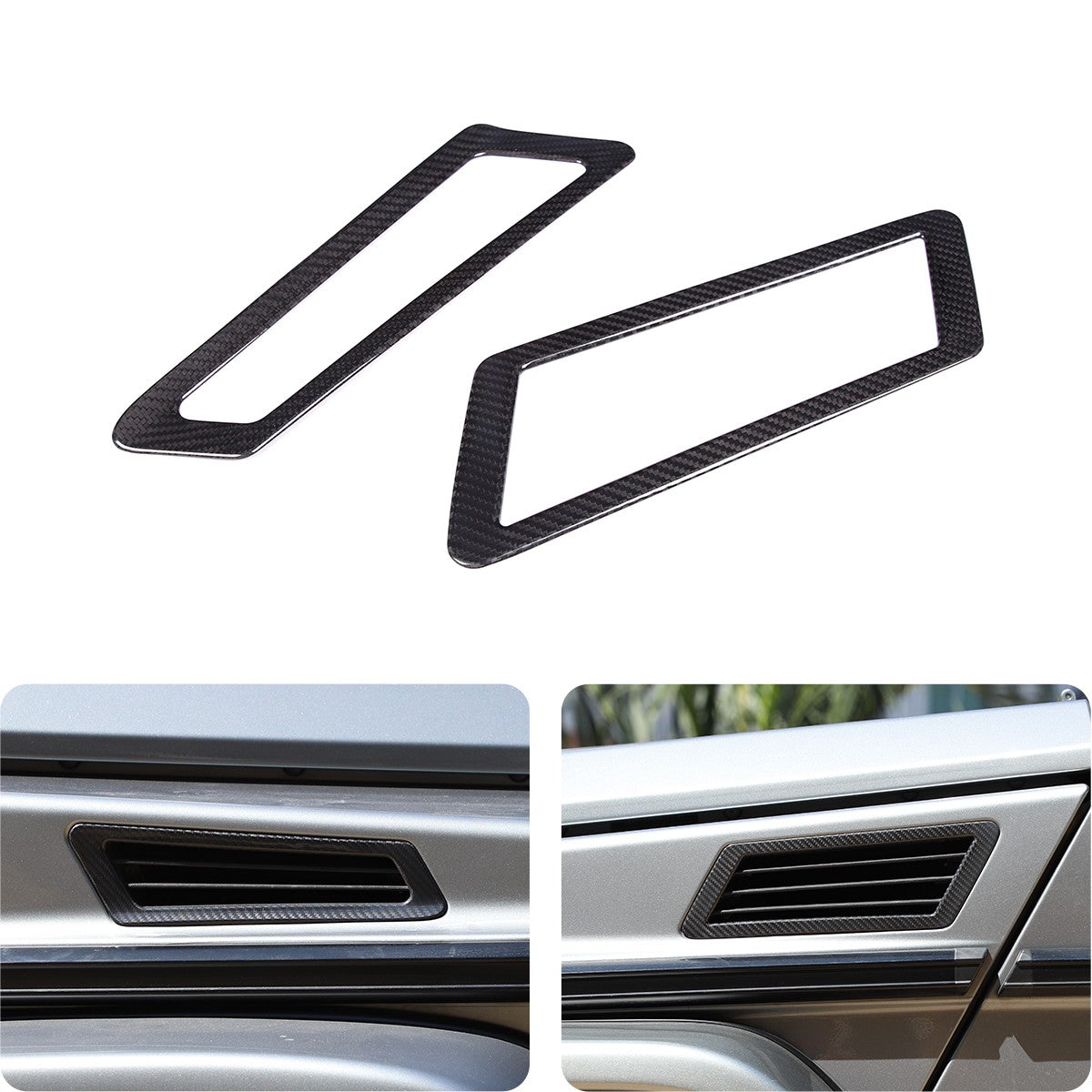 Real Carbon Fiber Side Fender Vent Frame For Mercedes-Benz G-Class 2012-18 11