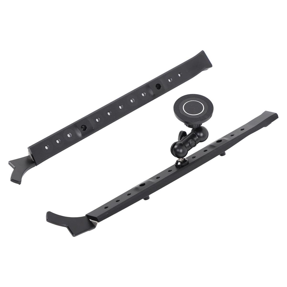 Black Magnetic A-Pillar Mount Bracket For Land Rover Defender L316 2004-2018 13