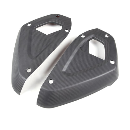 Matte Real Carbon Fiber Dashboard Sides Panel Trim For Land Rover Defender 20-23 15