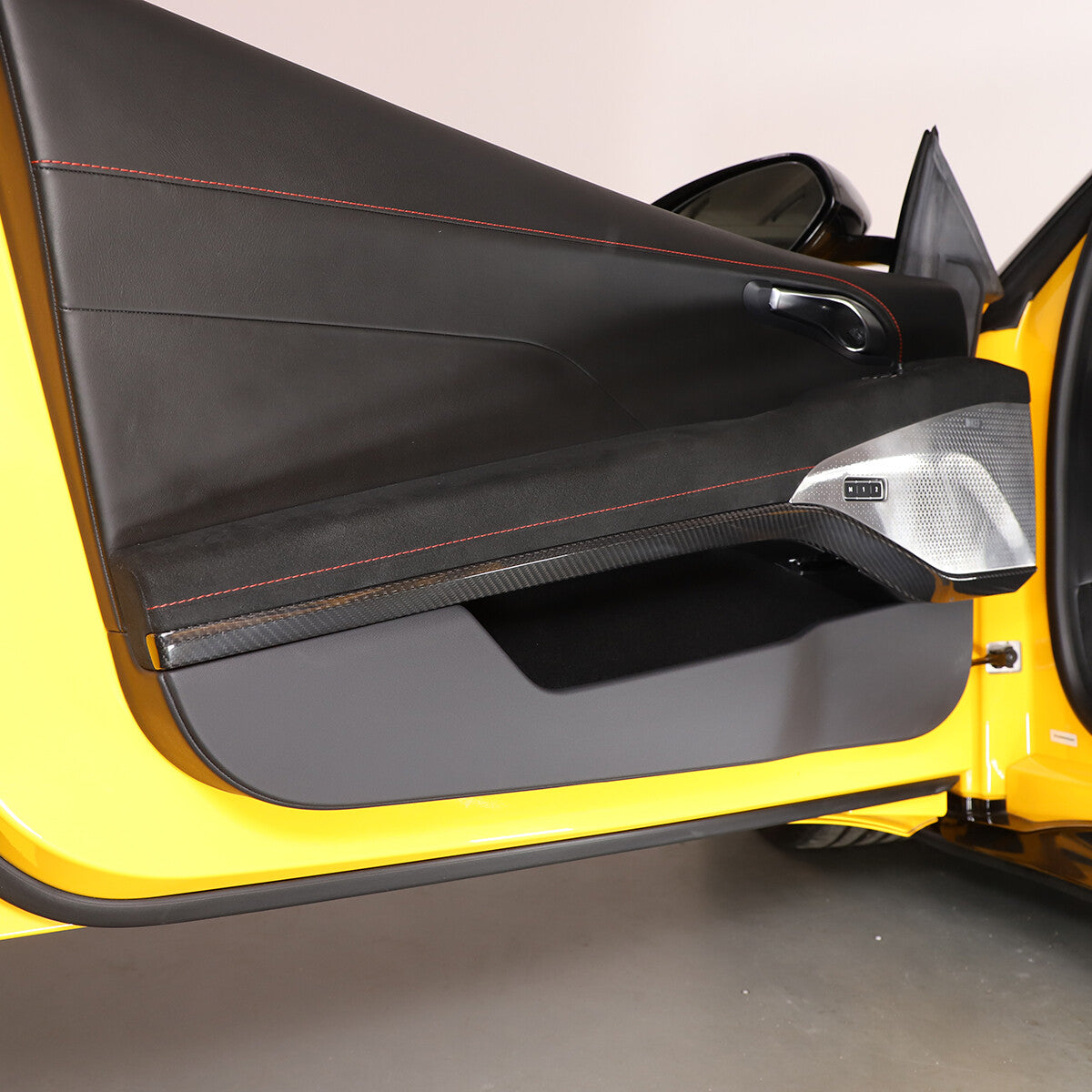Real Carbon Fiber Interior Door Panel Strip Trim For Lotus Emira V6 i4 23-25 US 11