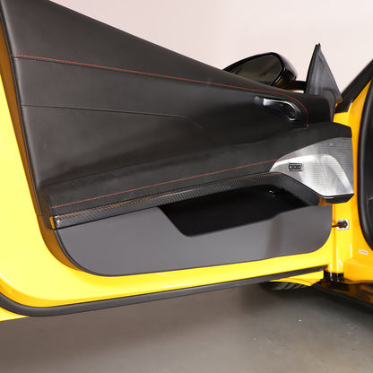 Real Carbon Fiber Interior Door Panel Strip Trim For Lotus Emira V6 i4 23-25 US 11
