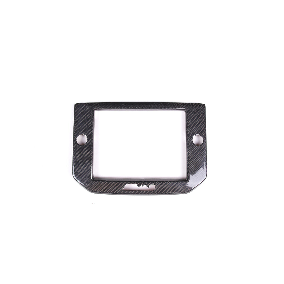 Real Carbon Fiber GPS Navigation Panel Cover Trim For Maserati Ghibli 2014-2015 6