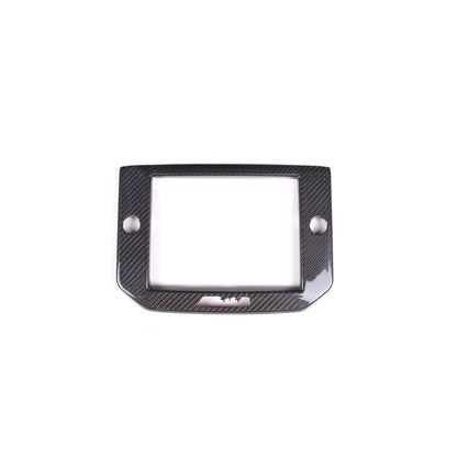 Real Carbon Fiber GPS Navigation Panel Cover Trim For Maserati Ghibli 2014-2015 6