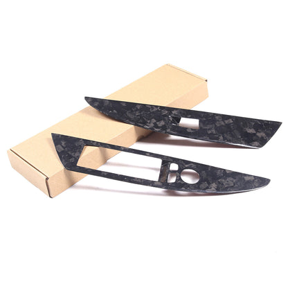 Forged Carbon Window Lift Frame Trim For BMW 8 Series G14 G15 840i M850i 2019-22 4
