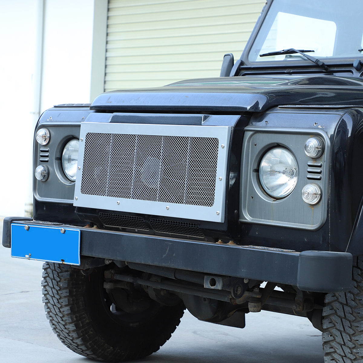 Front Grille Insect Screening Mesh Net Cover Kit For Land Rover Defender 2008-19 4