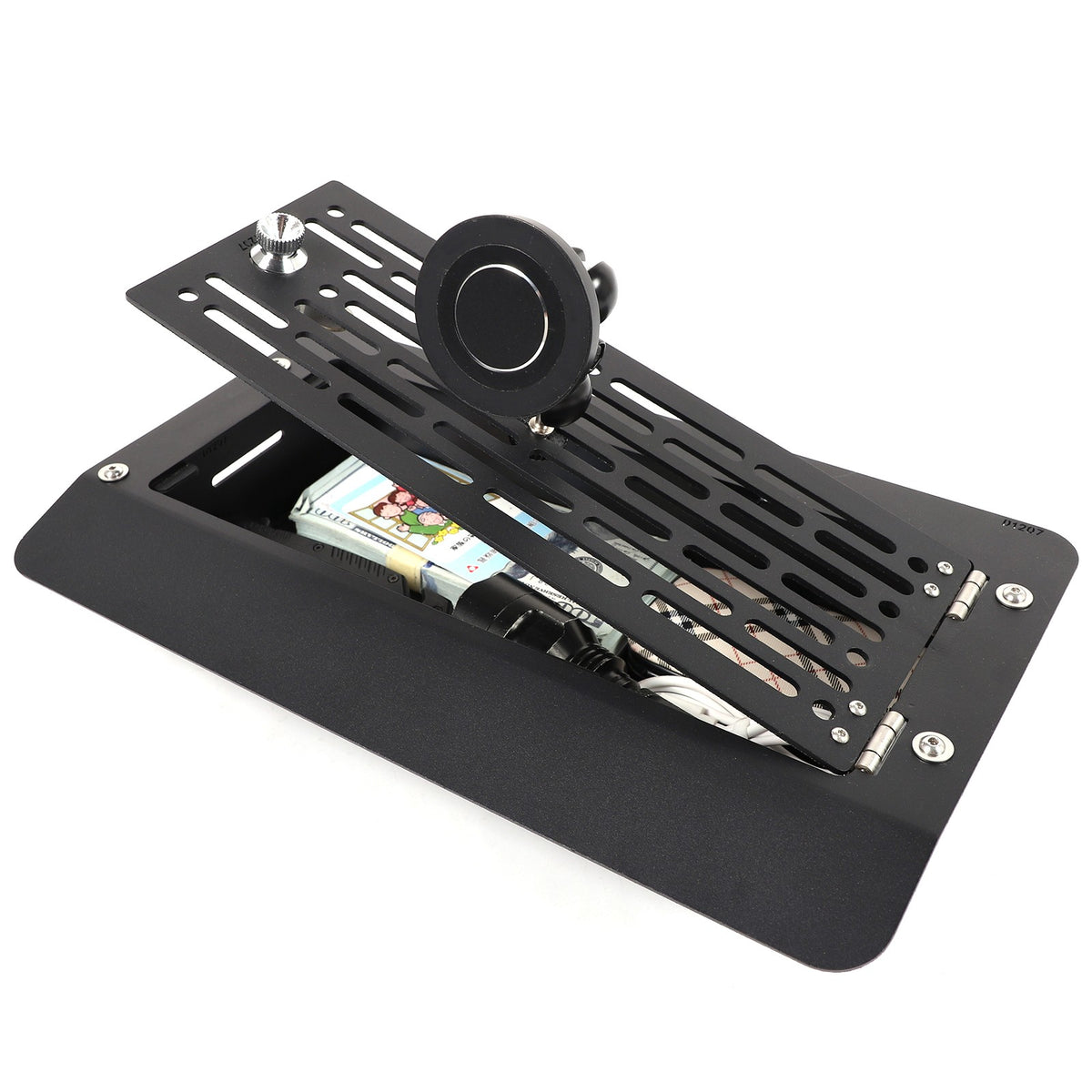Magnetic Phone Holder with Dashboard Password Box For Toyota FJ Cruiser 2007-21 4