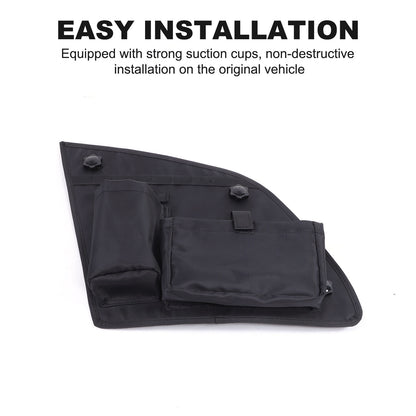 Rear Window Right Side Storage Bag Box Organizer For Volkswagen Touareg 2011-18 8