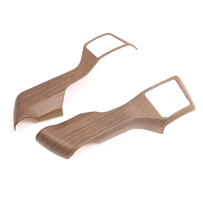 Wood Grain Interior Center Console Cover Trim For Toyota Tacoma 2016-2023 75